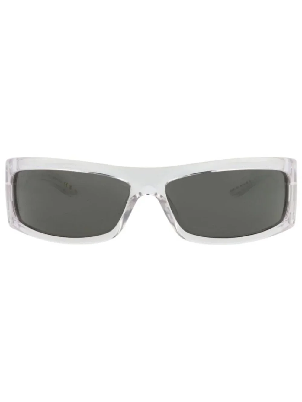 New Gucci Women's Sunglasses Shield Wrap Injection Frame Mens Crystal Crystal